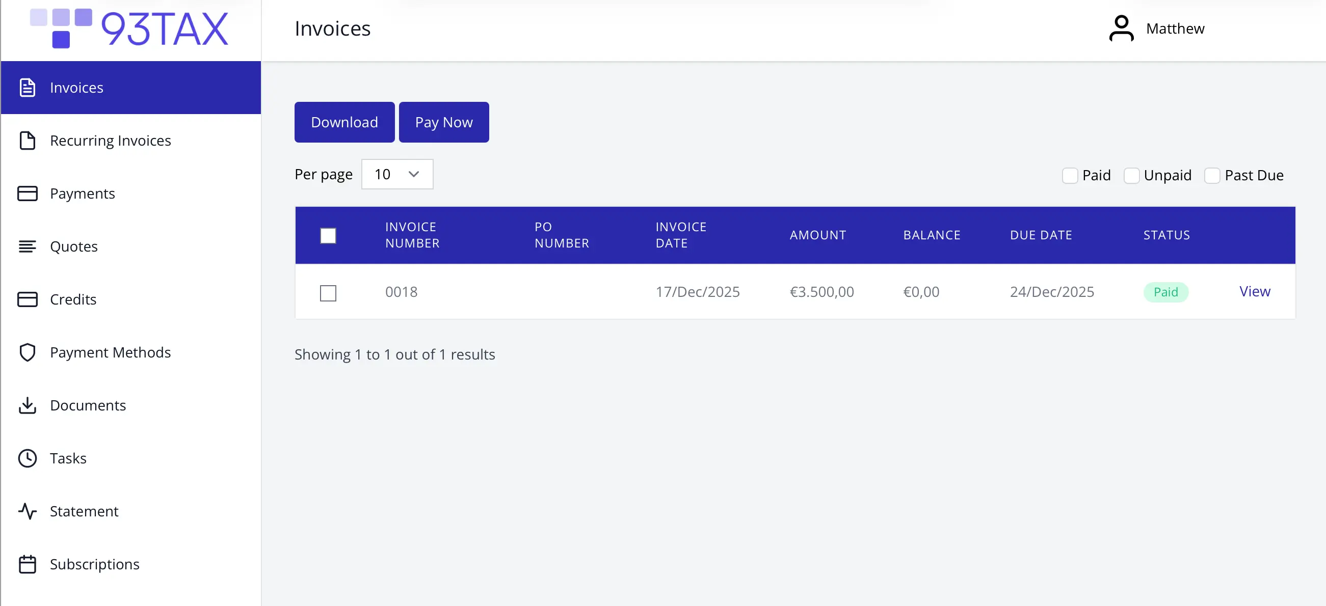 93tax digital client portal platform